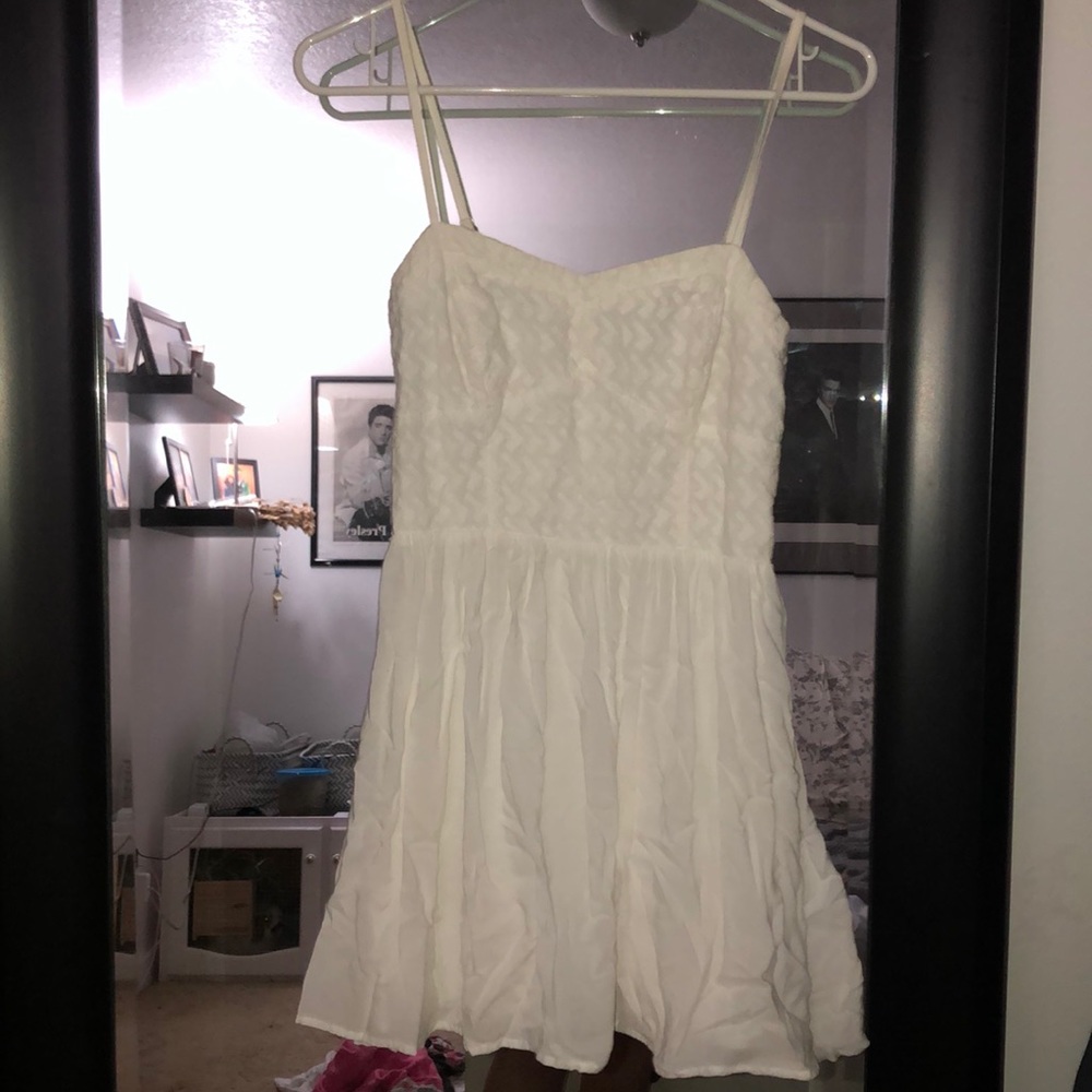 white dress